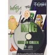 Men in Green Postkarte (Mit Kurzhörspiel)