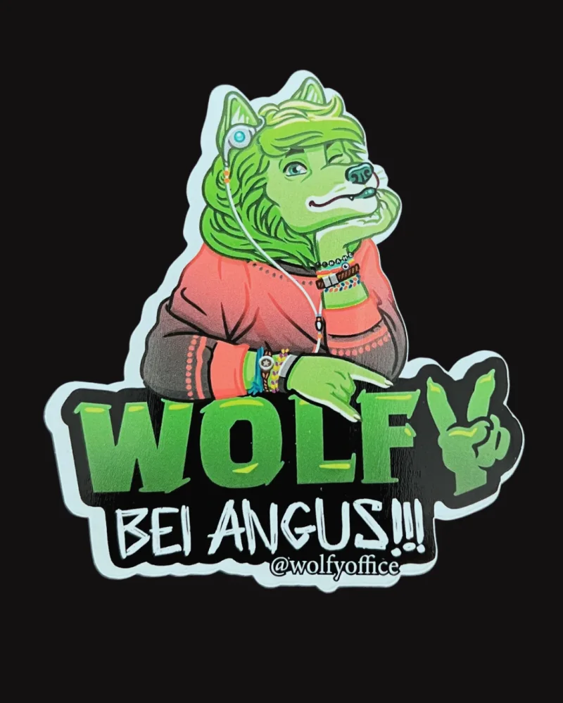 Wolfy Bei Angus Pack
