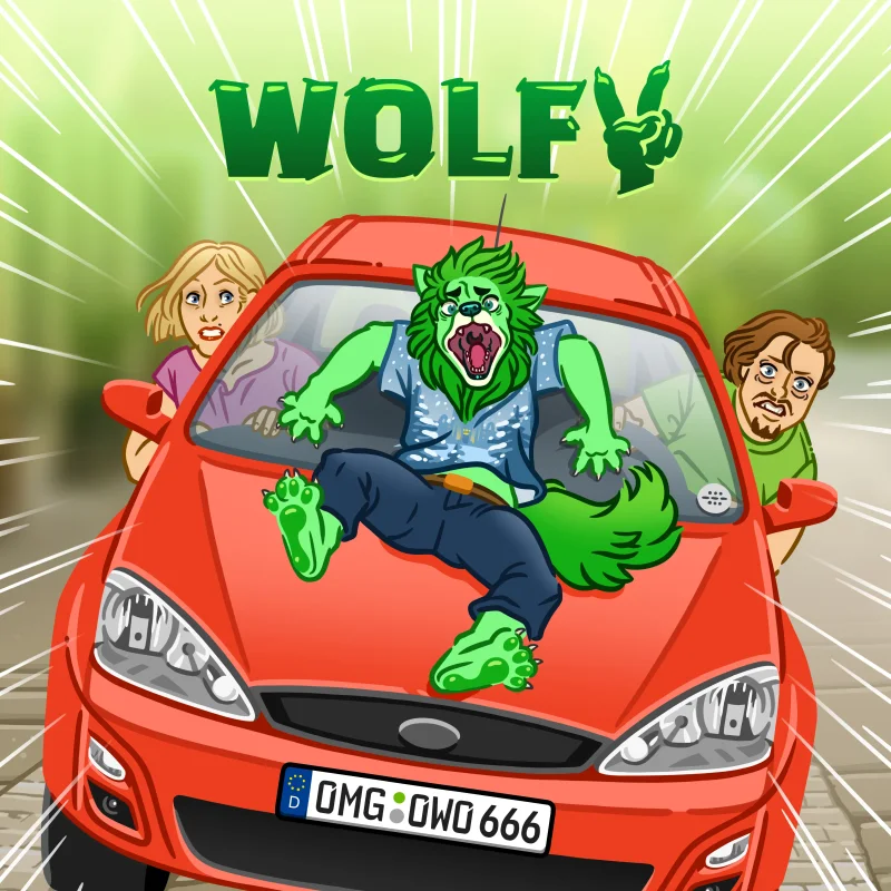 Wolfy Bei Angus Pack